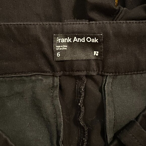 Frank and Oak Modern Flex High Rise Alice Pant in Black Size 6 - Picture 7 of 8